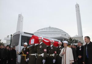 Erzincan şehidini uğurladı